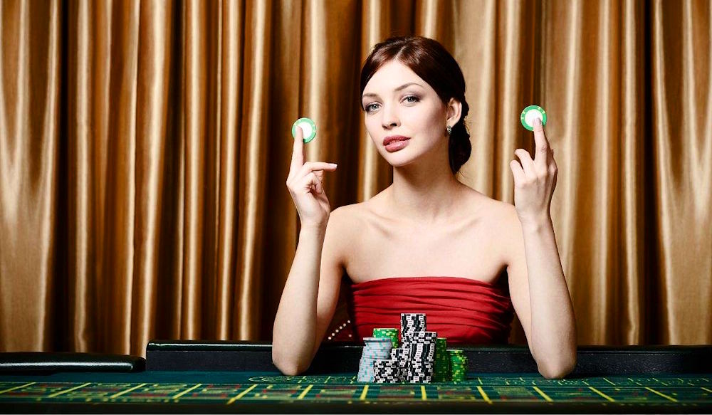 Maquillage glamour style casino